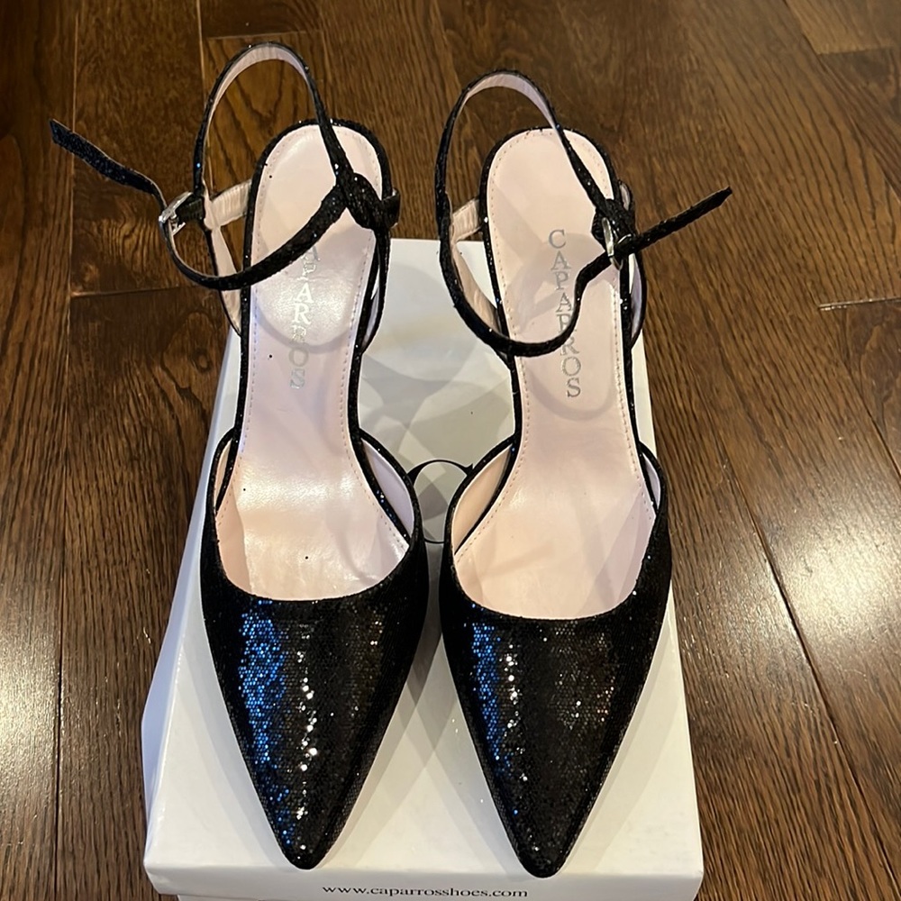 Caparros Wayland Metallic Black- NIB